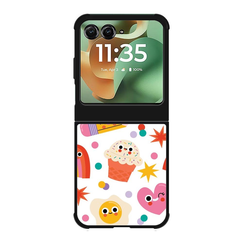 cute pattern Motorola Moto RAZR 2025 Case FE0194