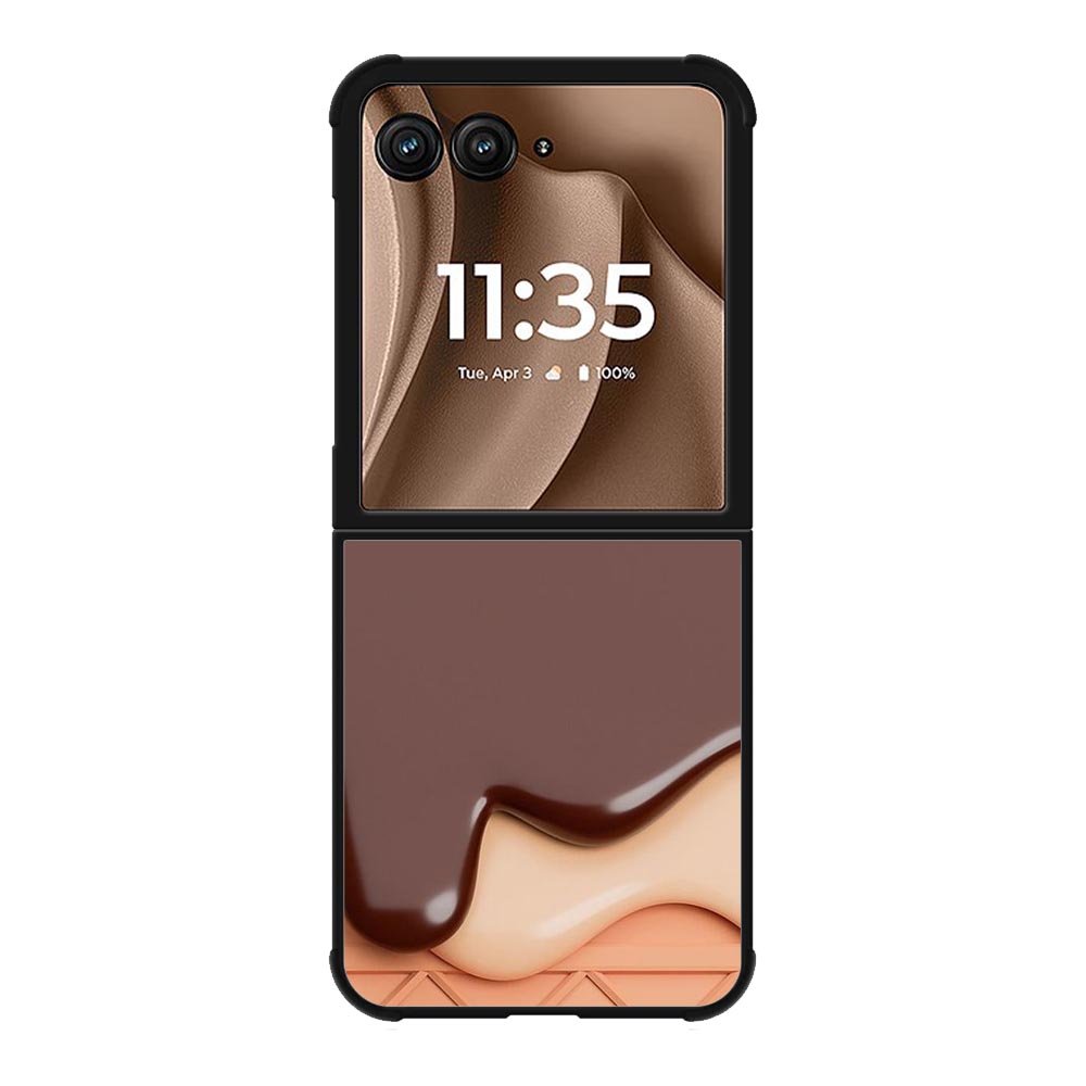 wafel ice cream Motorola Moto RAZR Plus 2025 Case FE0641