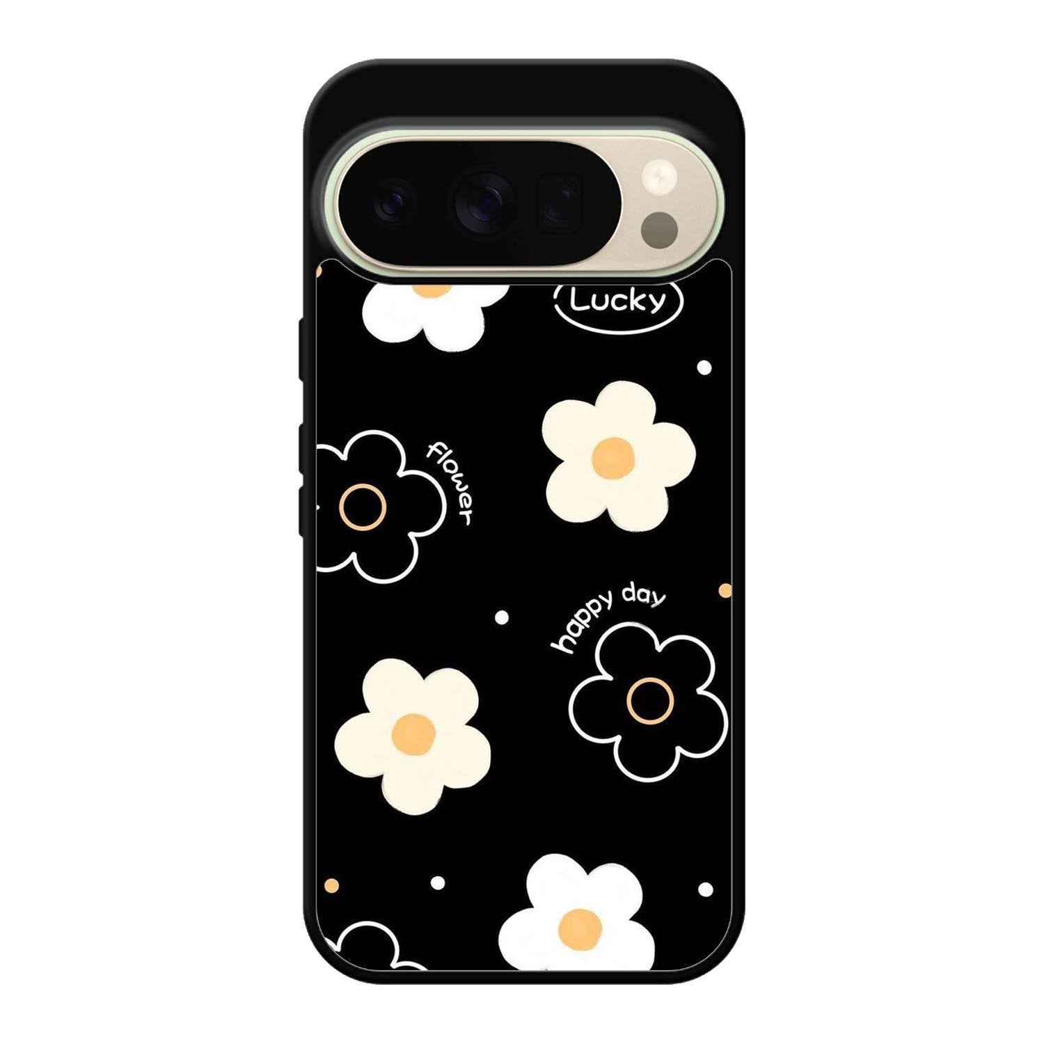 Flower black white Google Pixel 10 Pro XL Case FE0262
