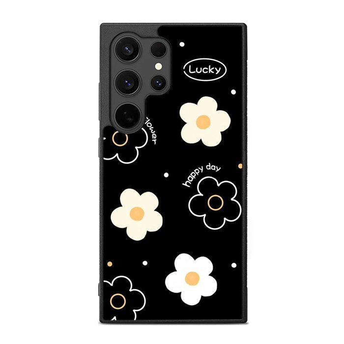 Flower black white FE0064 Samsung Galaxy S25 Ultra Case