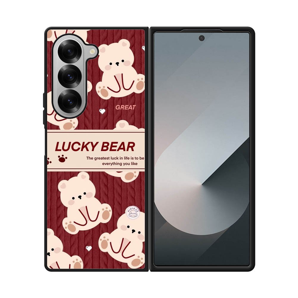 Lucky bear Samsung Galaxy Z Fold 7 5G Case FE0415