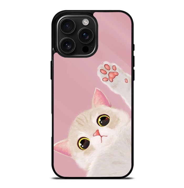 Cute cat lovers iPhone 16 Pro Max Case FE0188
