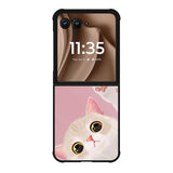 Cute cat lovers Motorola Moto RAZR Plus 2025 Case FE0188