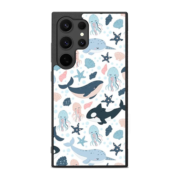 Wave fish FE0072 Samsung Galaxy S25 Ultra Case