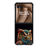 Owl art Motorola Moto RAZR Plus 2025 Case FE0478
