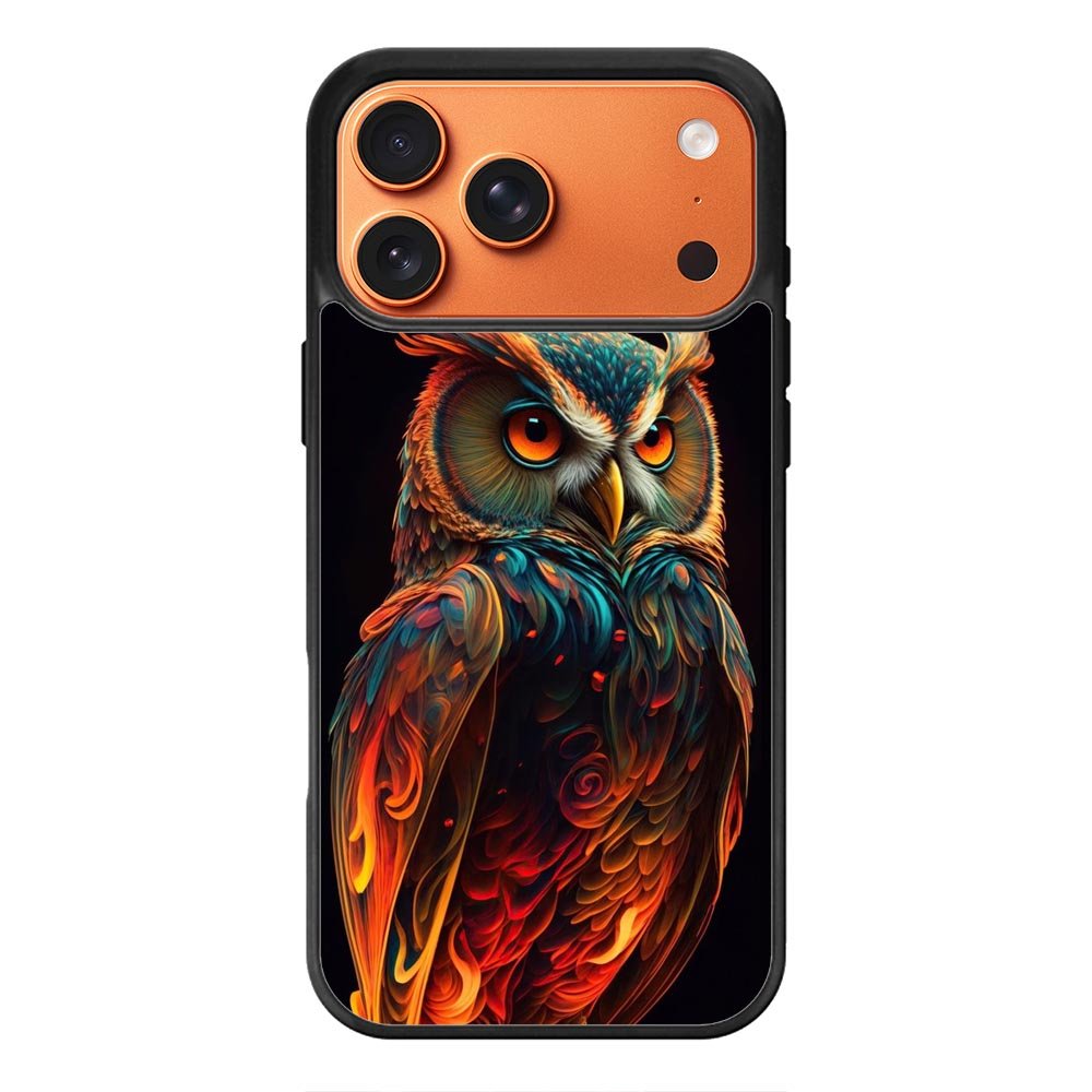 Owl art iPhone 17 Pro Max Case FE0478