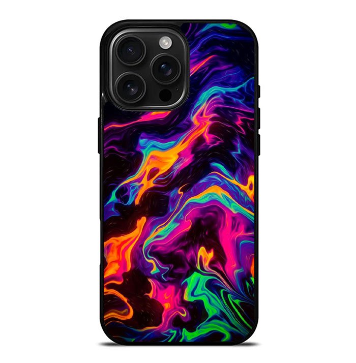 Marble rainbow iPhone 16 Pro Max Case FE0425