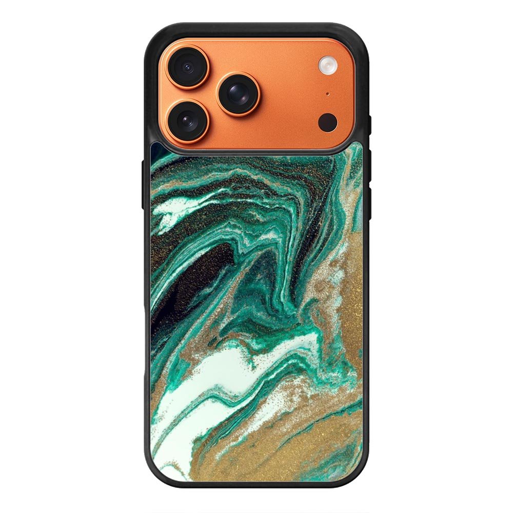 Marble green iPhone 17 Pro Max Case FE0421