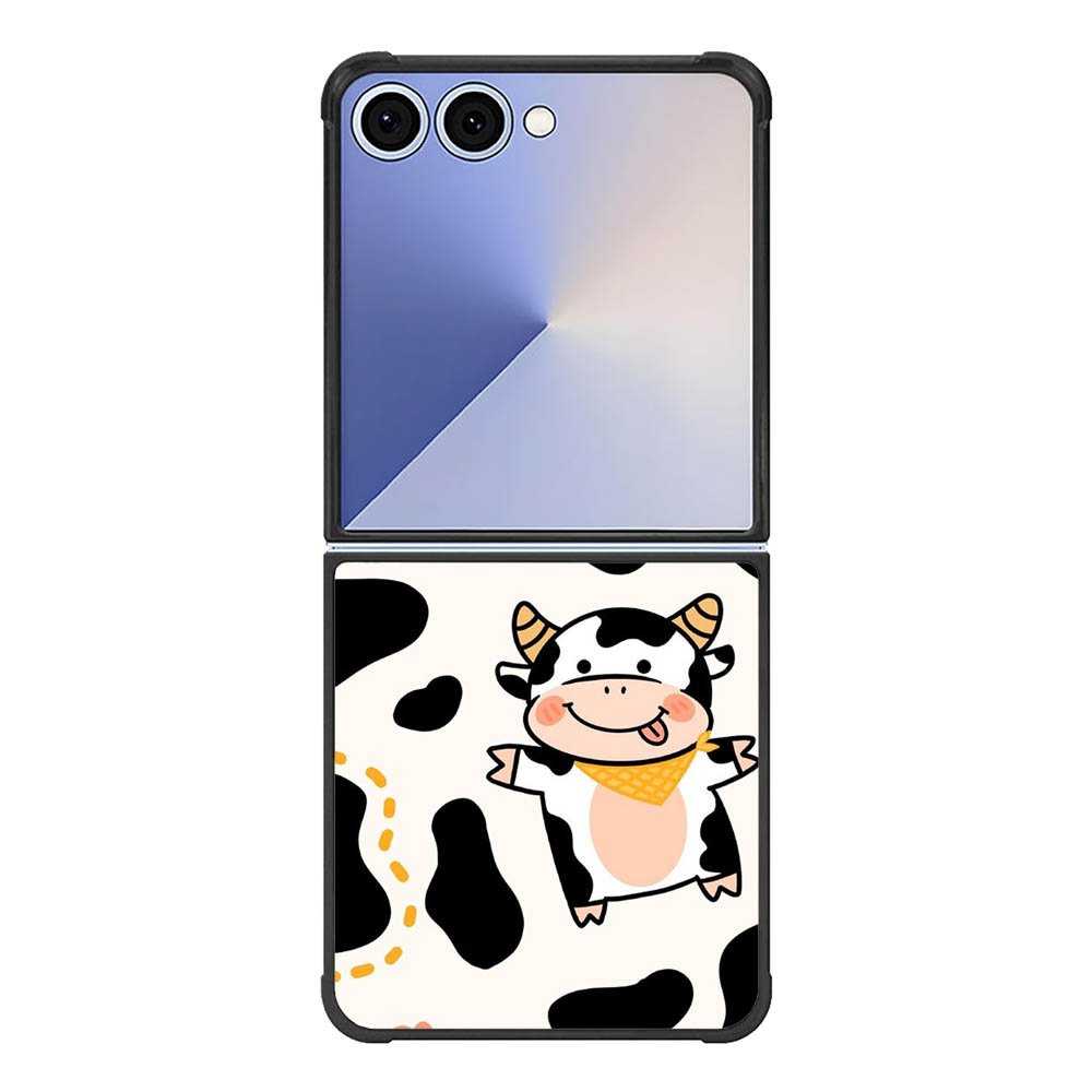 Cow cute FE0078 Samsung Galaxy Flip 7 5G Case
