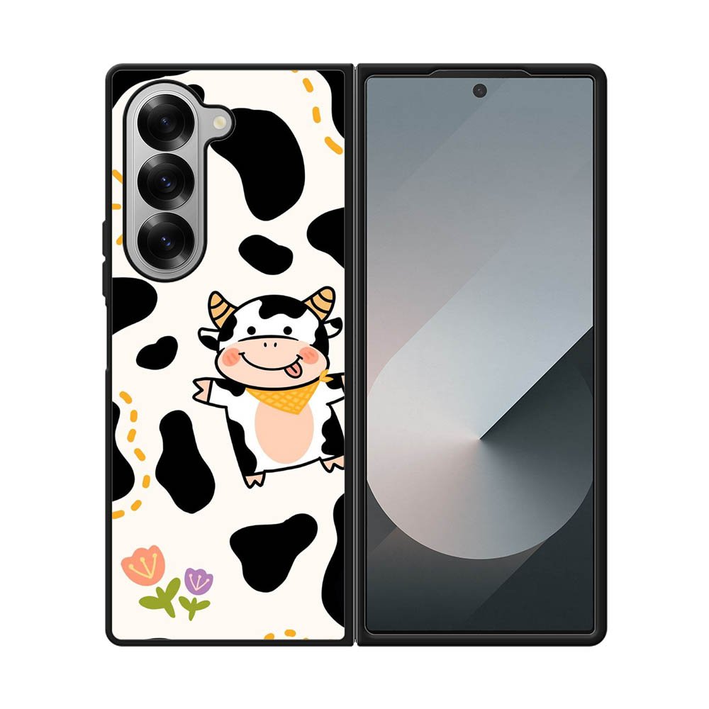Cow cute FE0078 Samsung Galaxy Fold 7 5G Case