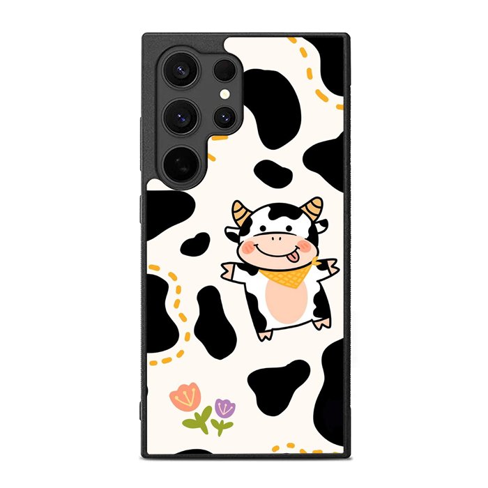 Cow cute FE0078 Samsung Galaxy S25 Ultra Case