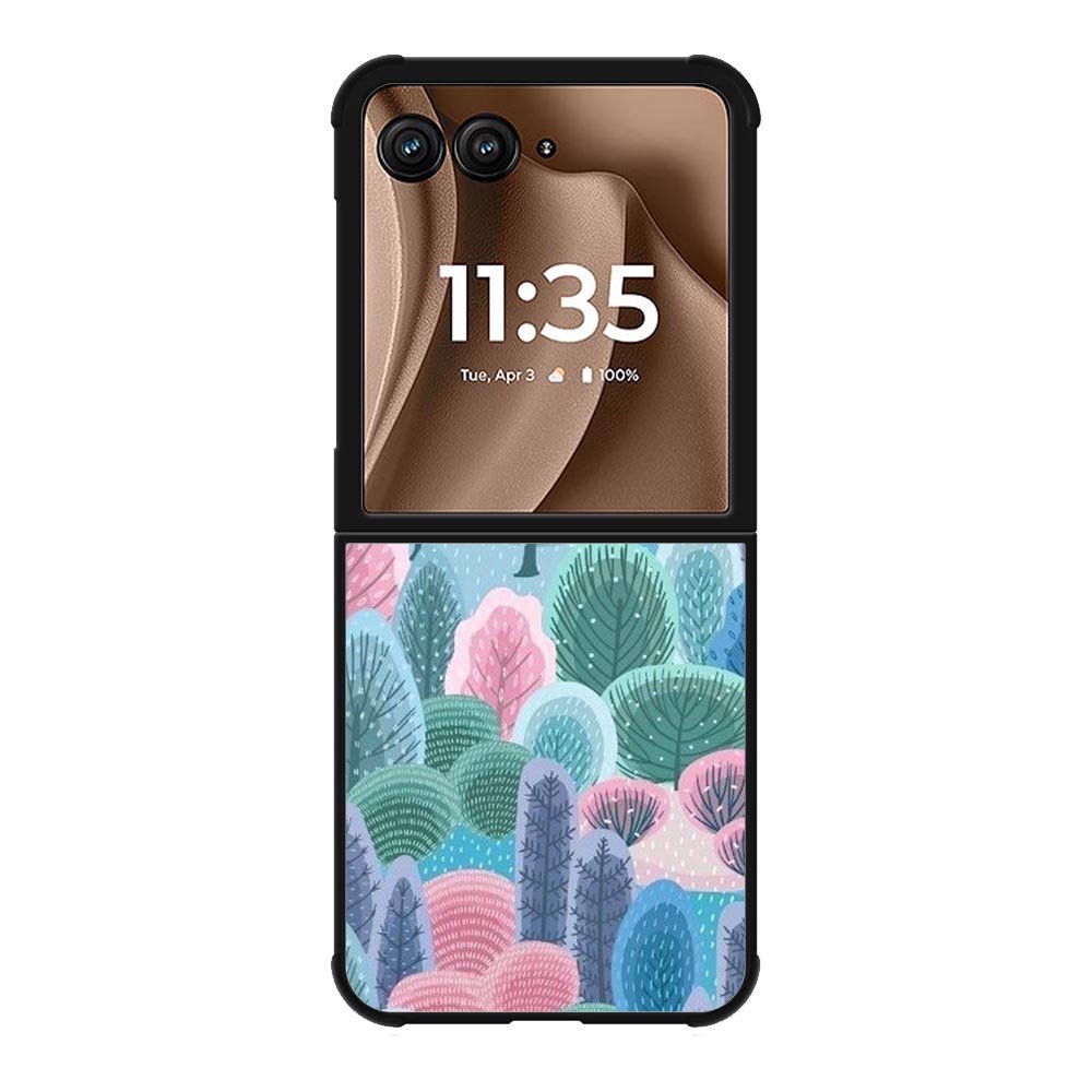 Tree Pattern Motorola Moto RAZR Plus 2025 Case FE0622