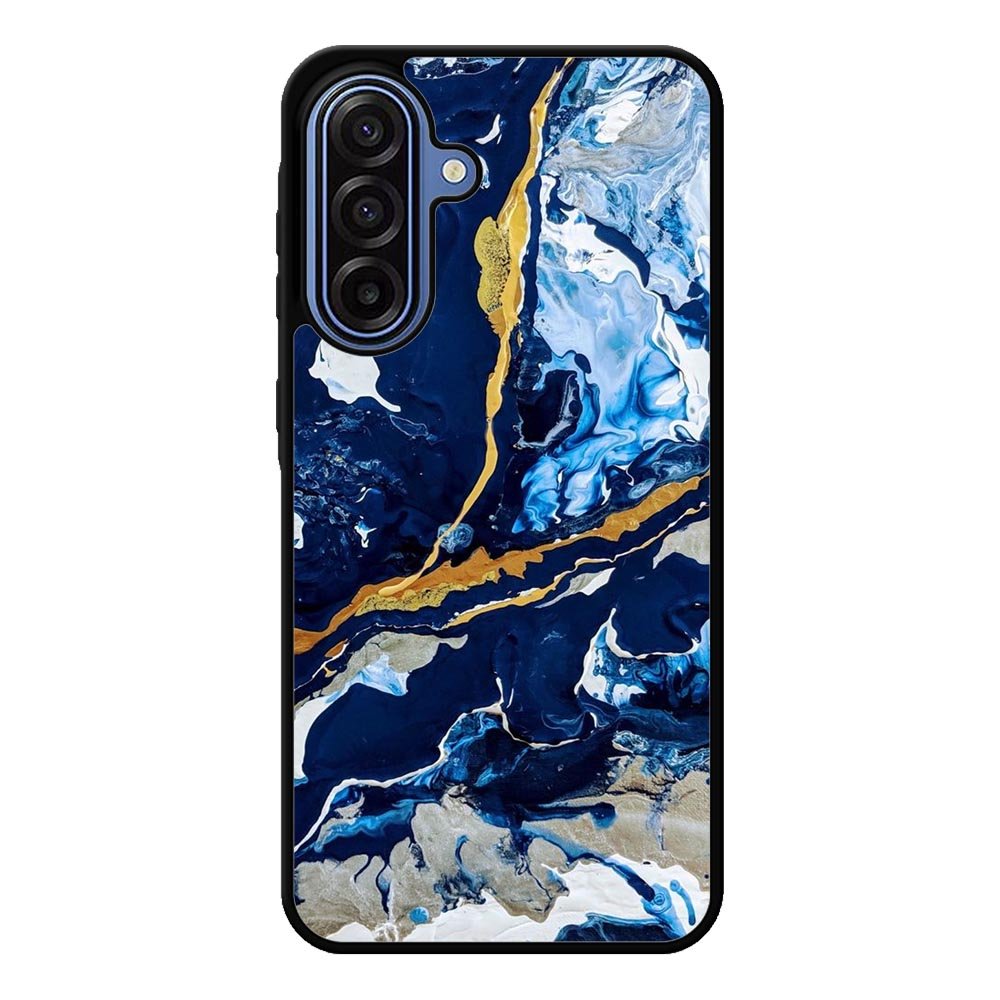 Blue glitch Samsung Galaxy A17 Case FE0109