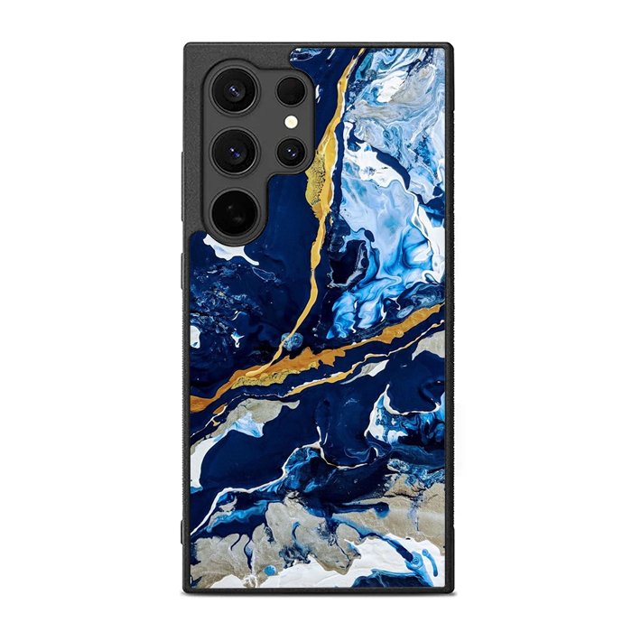 Blue glitch FE0086 Samsung Galaxy S25 Ultra Case