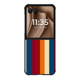 Rainbow colour Motorola Moto RAZR Plus 2025 Case FE0526