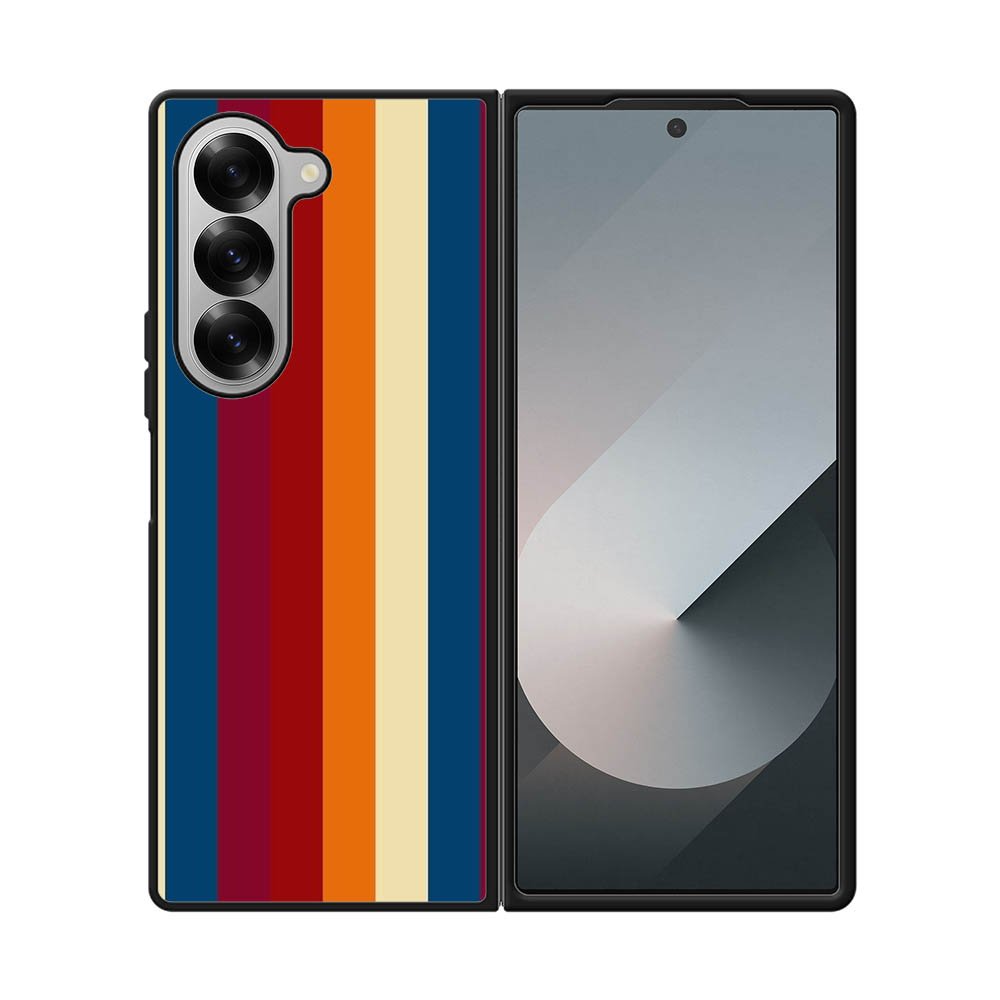 Rainbow colour FE0087 Samsung Galaxy Fold 7 5G Case