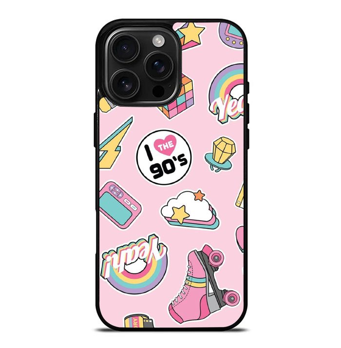 I love the 90 iPhone 16 Pro Max Case FE0366