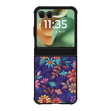 Flower violet 3D Motorola Moto RAZR 2025 Case FE0282