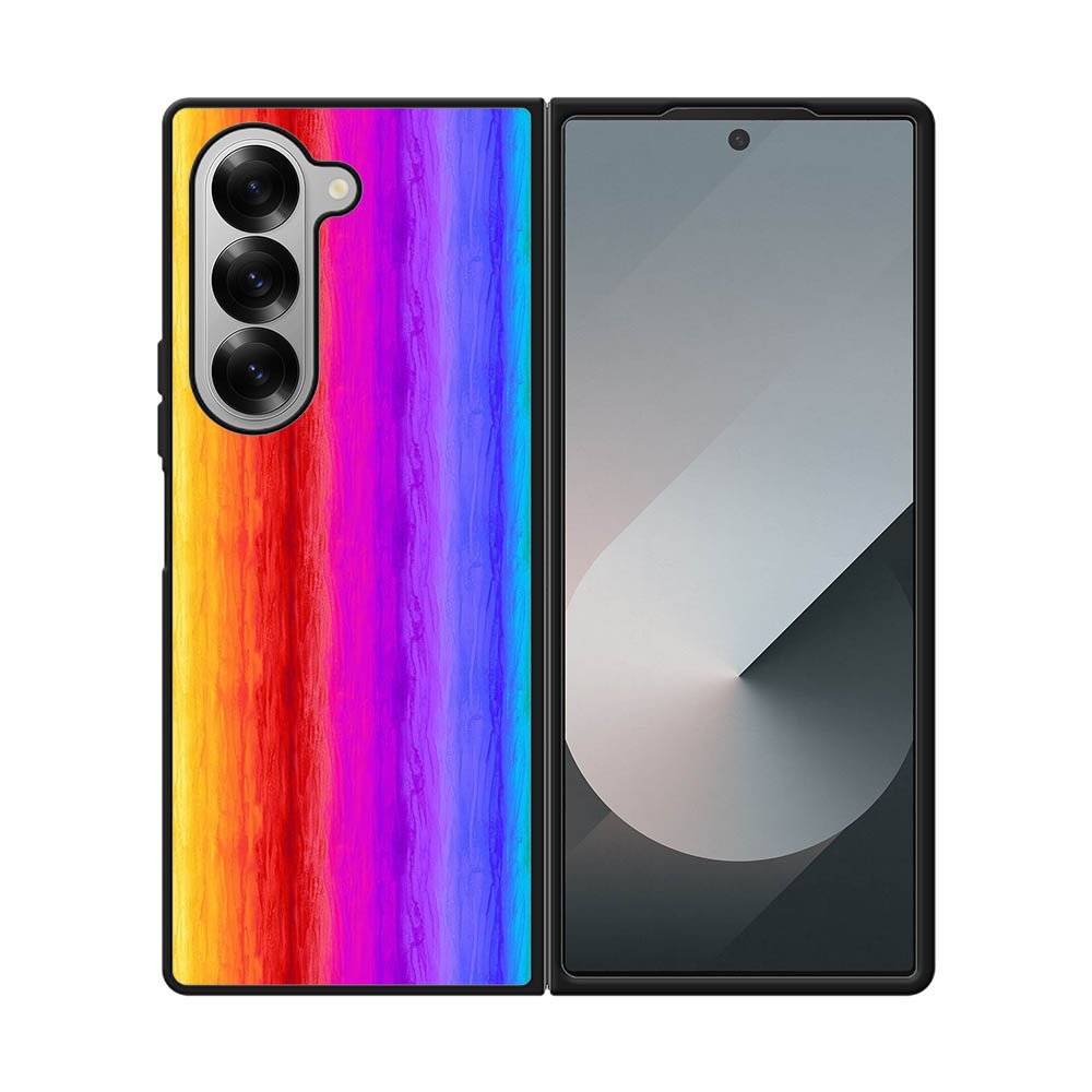 rainbow wood FE0093 Samsung Galaxy Fold 7 5G Case
