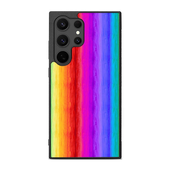 rainbow wood FE0093 Samsung Galaxy S25 Ultra Case