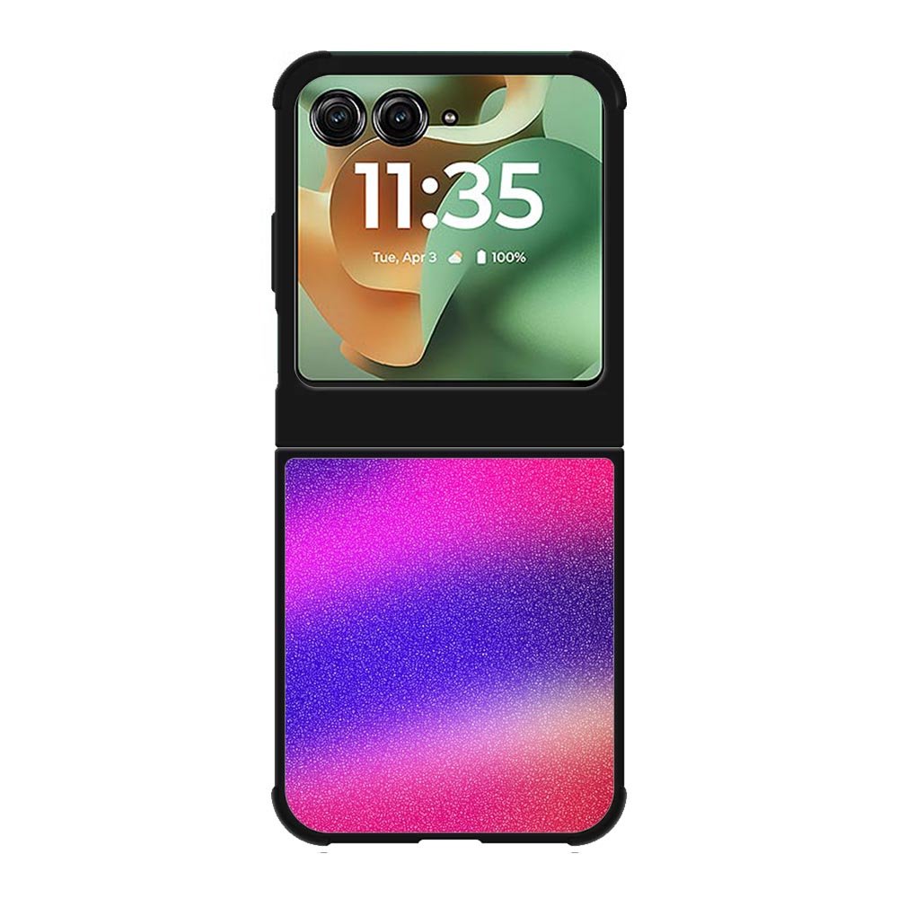 gliter rainbow Motorola Moto RAZR 2025 Case FE0321