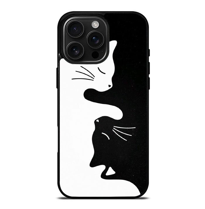 Cats yin yan iPhone 16 Pro Max Case FE0150