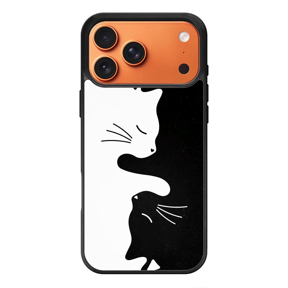 Cats yin yan iPhone 17 Pro Case FE0150