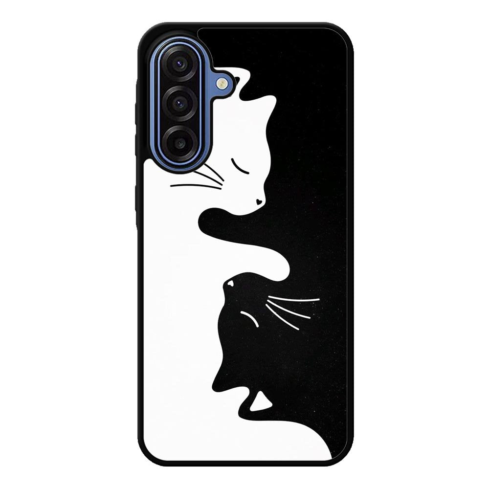 Cats yin yan Samsung Galaxy A17 Case FE0150