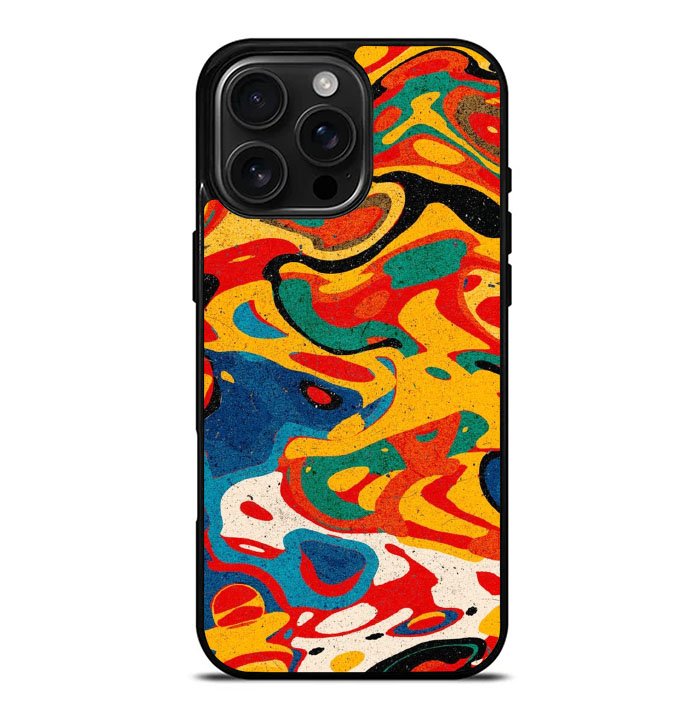 Painting colour iPhone 16 Pro Max Case FE0482