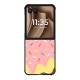 Wafel ice cream toping Motorola Moto RAZR Plus 2025 Case FE0642