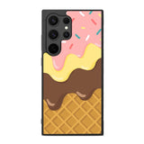Wafel ice cream toping FE0100 Samsung Galaxy S25 Ultra Case