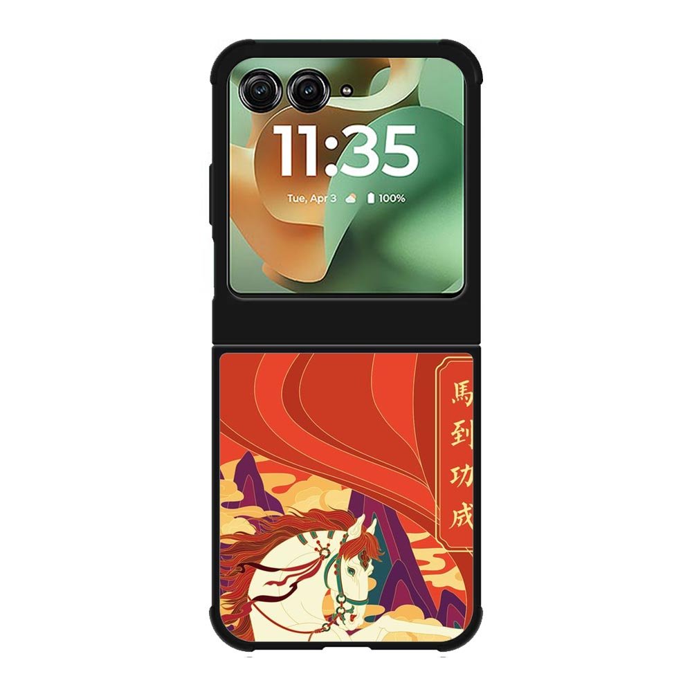horse japanese Motorola Moto RAZR 2025 Case FE0358