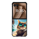 Cats holiday Motorola Moto RAZR Plus 2025 Case FE0148
