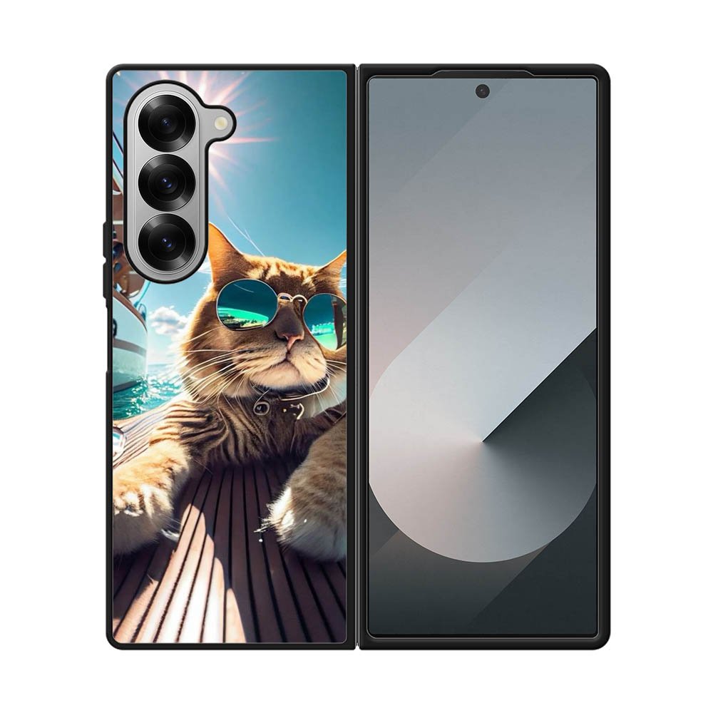 Cats holiday FE0106 Samsung Galaxy Fold 7 5G Case