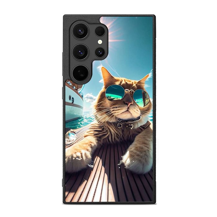 Cats holiday FE0106 Samsung Galaxy S25 Ultra Case