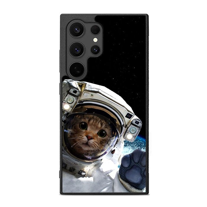 Cat astronaut FE0107 Samsung Galaxy S25 Ultra Case