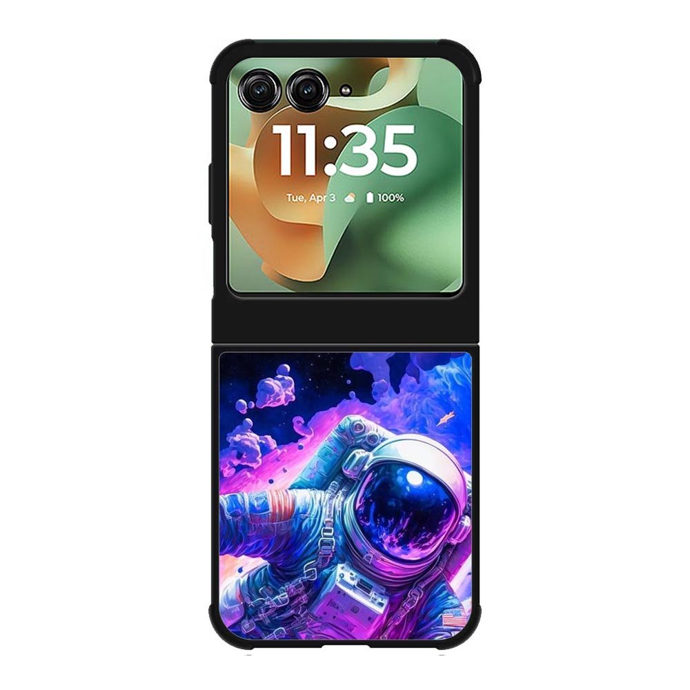Astronaut galaxy Motorola Moto RAZR 2025 Case FE0050
