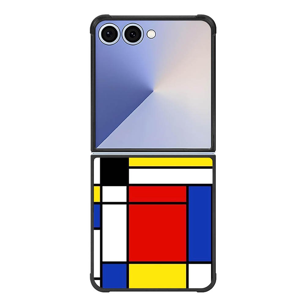 Abstract Geometric Colorful Pattern FE0110 Samsung Galaxy Flip 7 5G Case