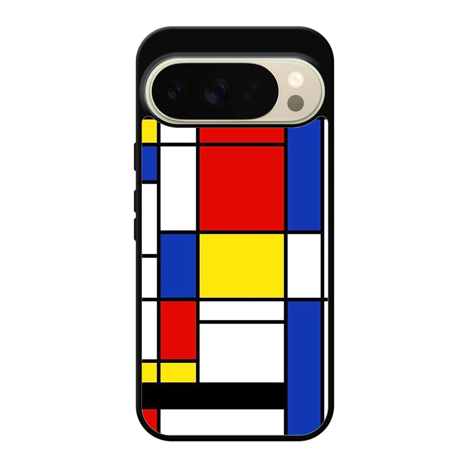 Abstract Geometric Colorful Pattern Google Pixel 10 Pro Case FE0008