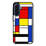 Abstract Geometric Colorful Pattern Samsung Galaxy A17 Case FE0008