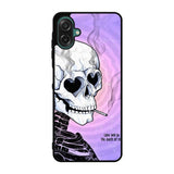 A skull falls in love Samsung Galaxy A07 Case FE0002