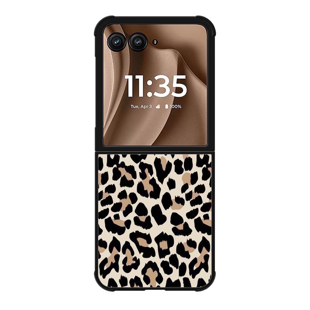 cheetah motif Motorola Moto RAZR Plus 2025 Case FE0154