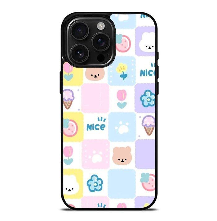 nice pattern iPhone 16 Pro Max Case FE0469