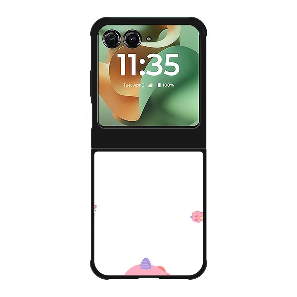 Dinosaur pink Motorola Moto RAZR 2025 Case FE0206