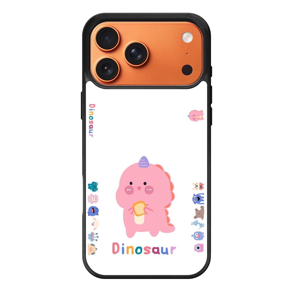 Dinosaur pink iPhone 17 Pro Case FE0206