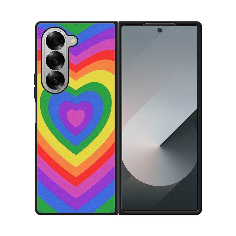 Love rainbow FE0125 Samsung Galaxy Fold 7 5G Case