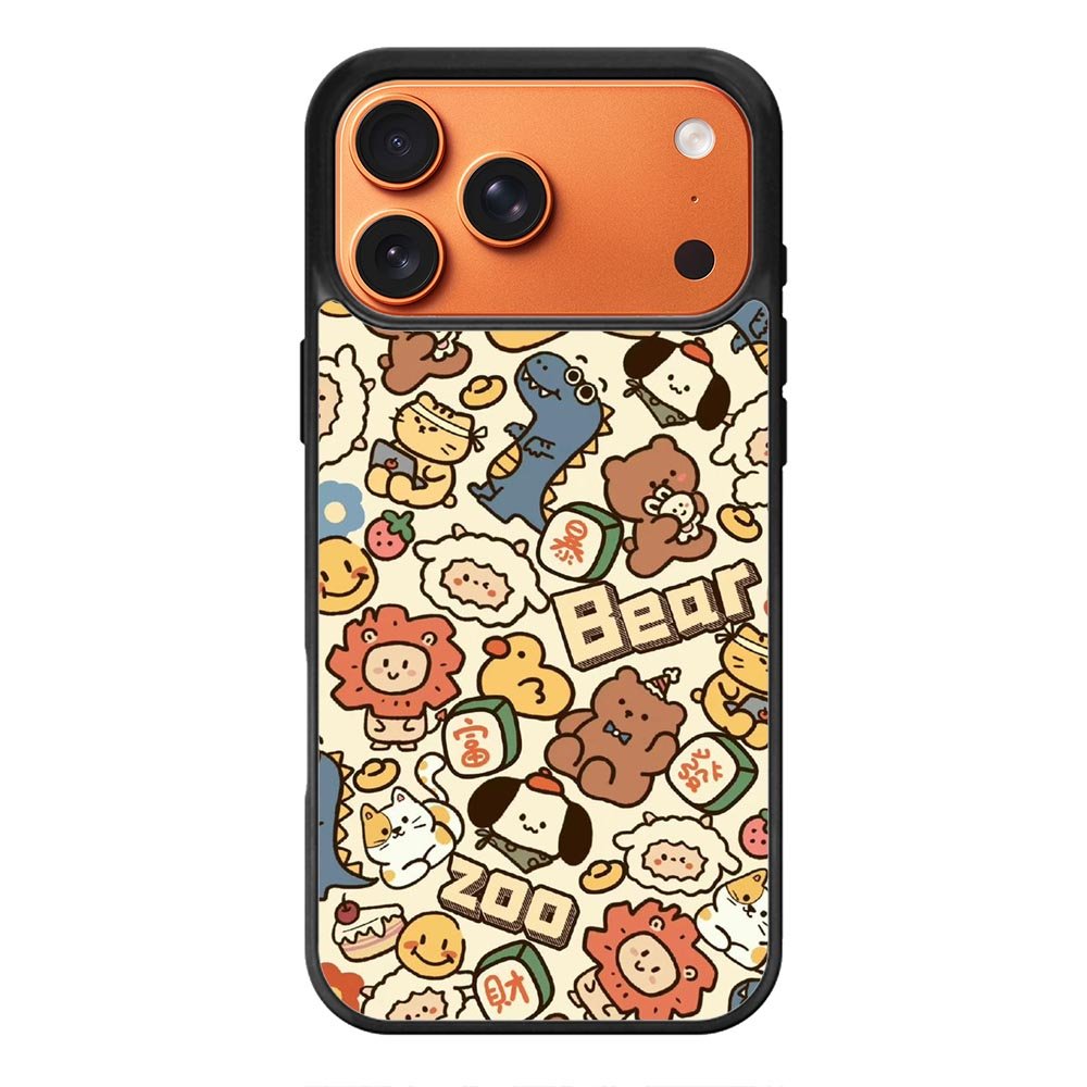 Zoo animals iPhone 17 Pro Max Case FE0669