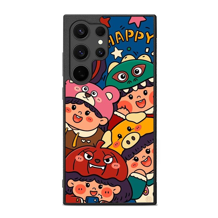 Happy face FE0128 Samsung Galaxy S25 Ultra Case