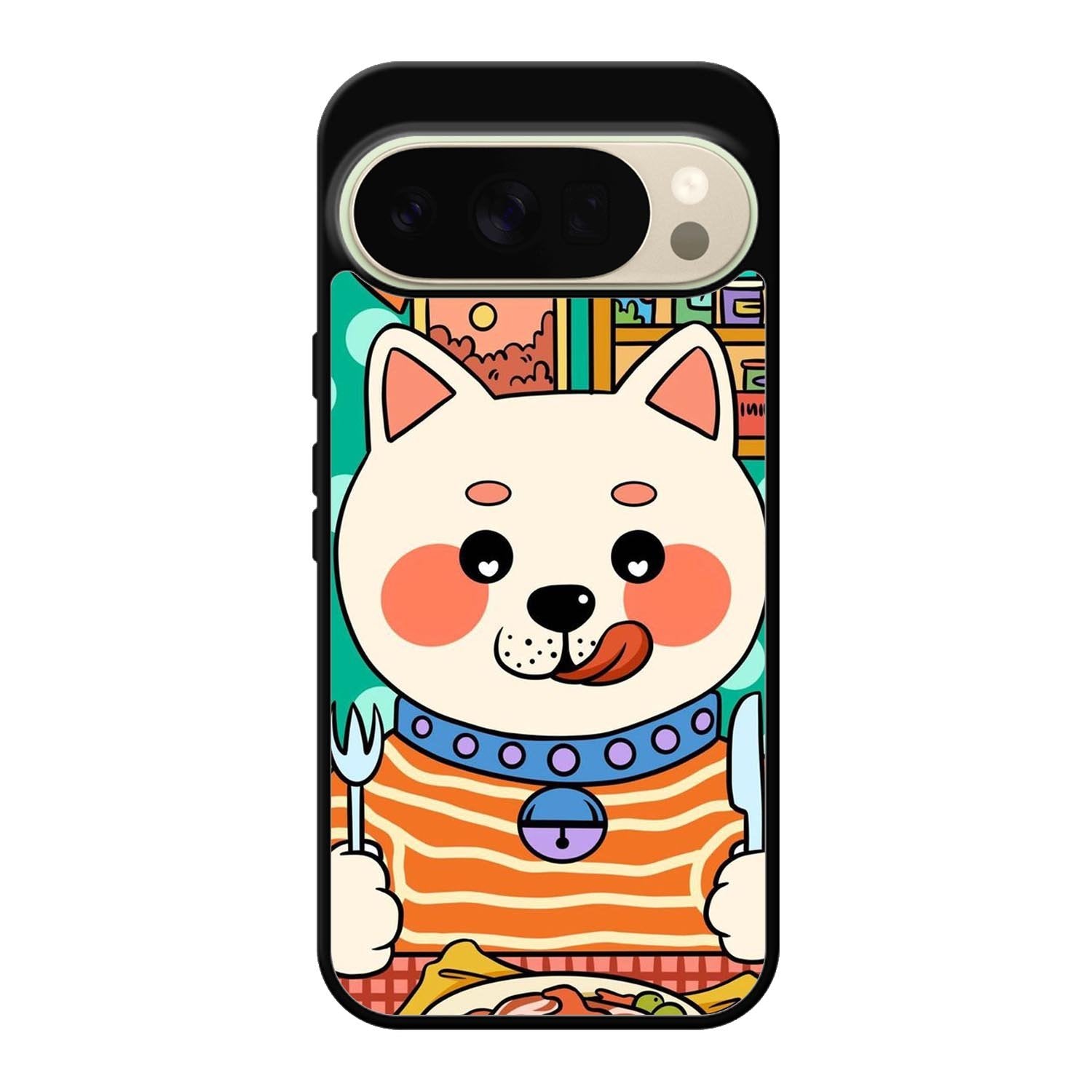 dogs eat meat Google Pixel 10 Pro Case FE0211