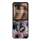 butterfly flower Motorola Moto RAZR Plus 2025 Case FE0122